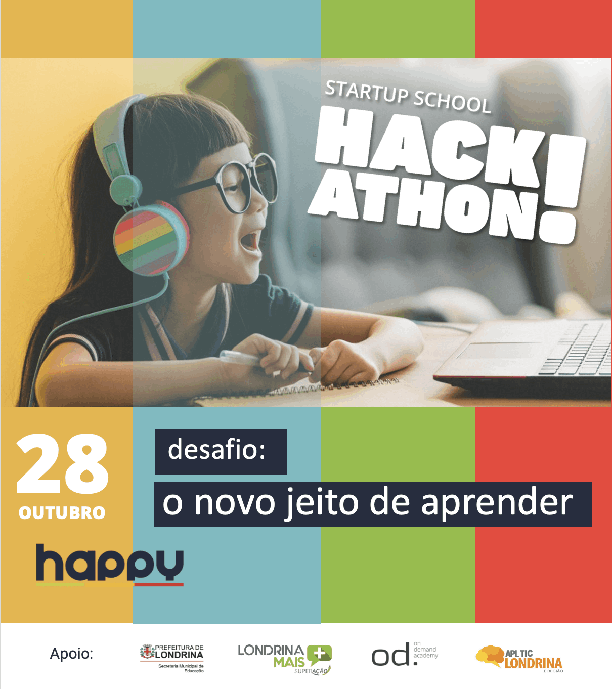 Capa Hackathon 2021 - Londrina Mais Superação
